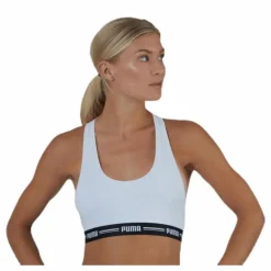 Iconic Racer Back Top White