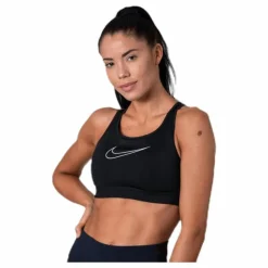 Impact Strappy Bra Grx White/Black