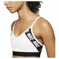 Indy Logo Bra White/Black