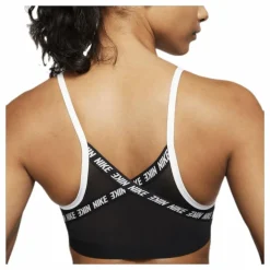 Indy Logo Bra White/Black