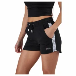 Jadiana Taped Shorts Black