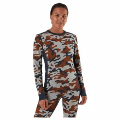 Kongle Long Sleeve Shirt Patterned/Brown
