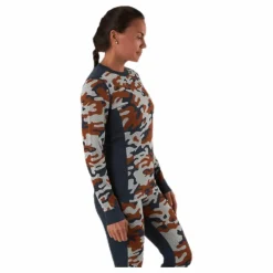 Kongle Long Sleeve Shirt Patterned/Brown