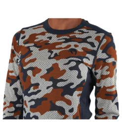 Kongle Long Sleeve Shirt Patterned/Brown