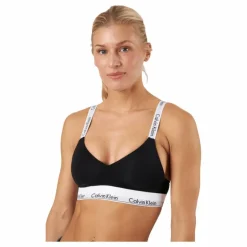 Lght Lined Bralette Black