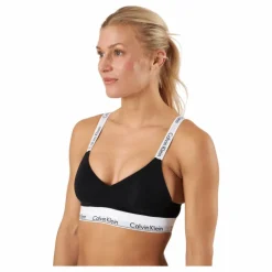 Lght Lined Bralette Black