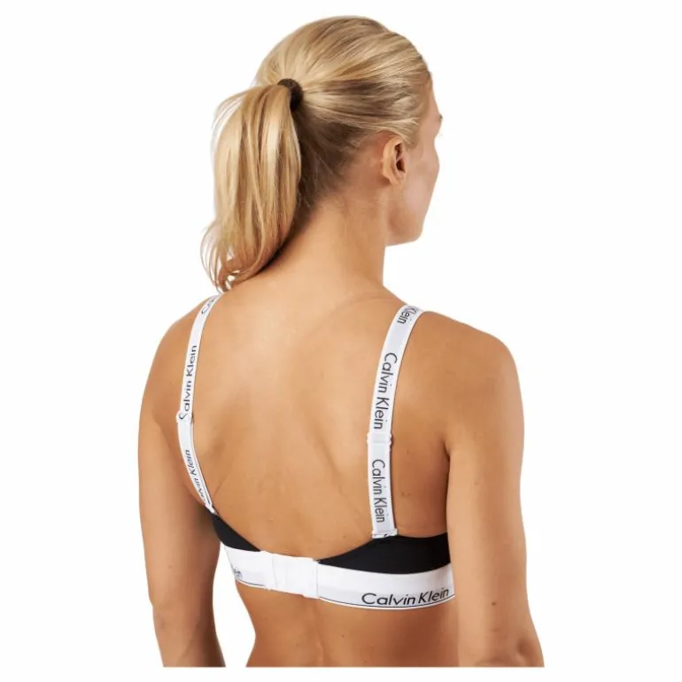 Lght Lined Bralette Black