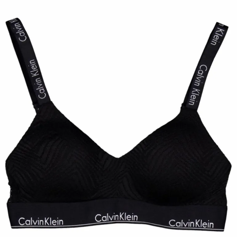 Lghtly Lined Bralette Black