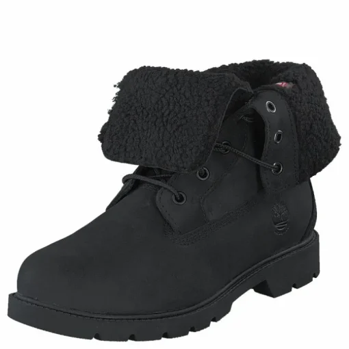 Linden Woods Teddy Fleece Fold Black
