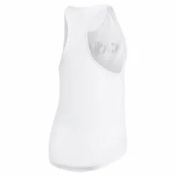 Linear Loose Tank White/Black