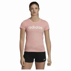 Linear Slim Tee Pink