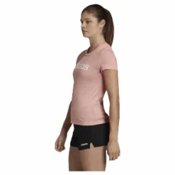 Linear Slim Tee Pink