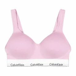 Modern Cotton Lift Bralette Purple