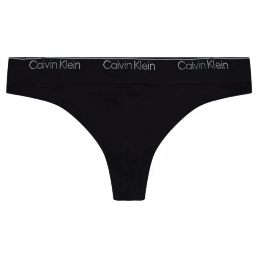 Modern Seamless Thong Black
