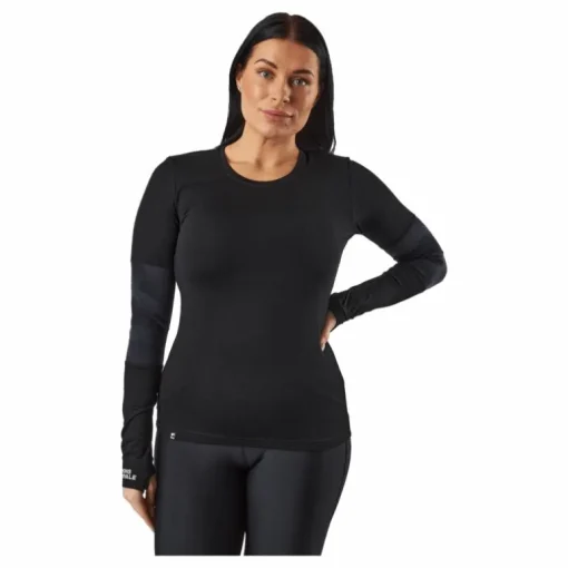 Mons Royale Cornice Long Sleev Black