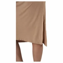 Neora Ss Fold Up Dress Beige