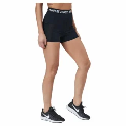 Nike Pro Dri-fit Women's 3" Hi Black/white
