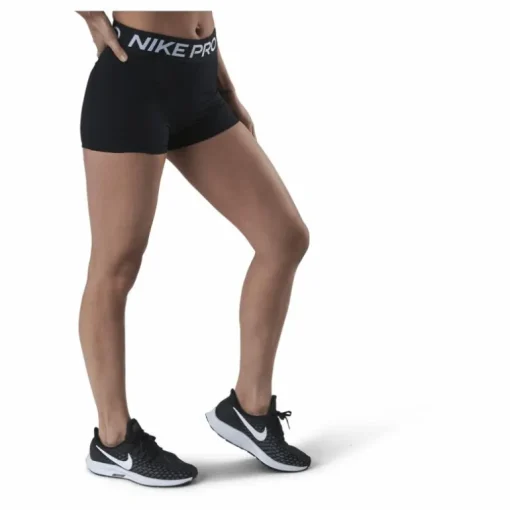 Nike Pro Women's 3" Shorts BLACK/WHITE