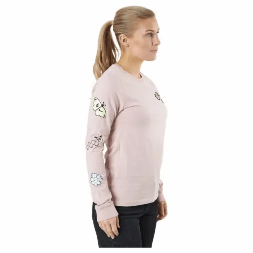 Nike Sportswear Women's Long-s Pink Oxford