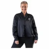 Nsw Air Track Jacket Satin Plus Black