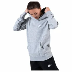 Nsw Essential Hoodie White/Grey