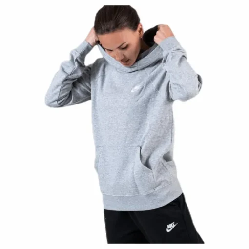 Nsw Essential Hoodie White/Grey