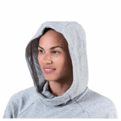 Nsw Essential Hoodie White/Grey