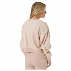 Nsw Retro Femme Crew Terry Beige