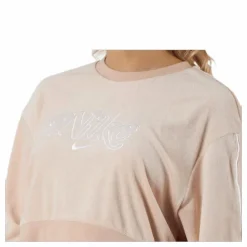 Nsw Retro Femme Crew Terry Beige