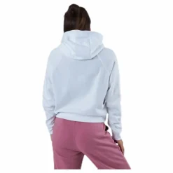 Nsw Swsh Hoodie Flc Bb White/Black