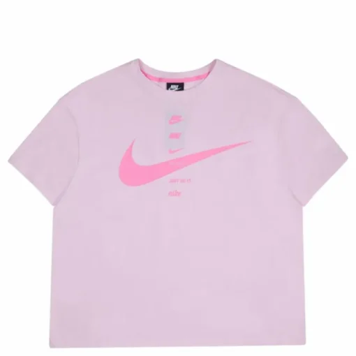 Nsw Swsh Top Ss Plus Pink