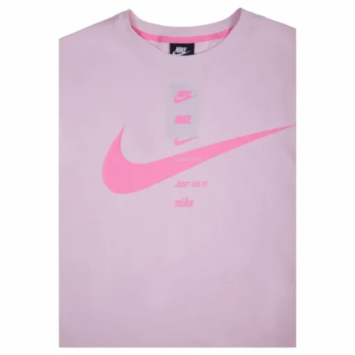 Nsw Swsh Top Ss Plus Pink
