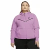 Nsw tch flc wr hoody fz plus Pink