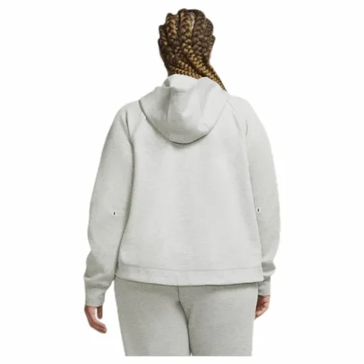 Nsw tch flc wr hoody fz plus Grey