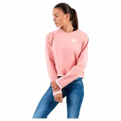 Nsw Tech Fleece Crew Pink