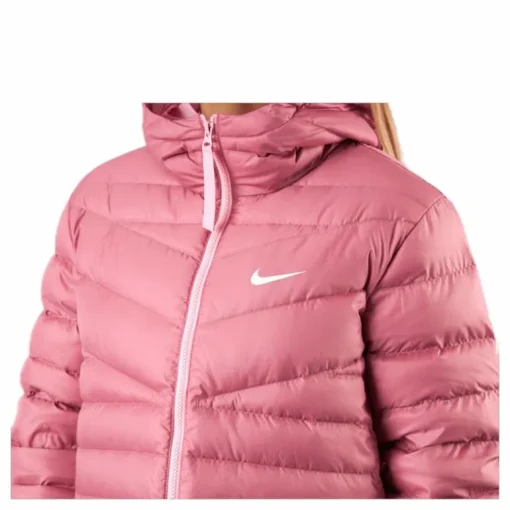 Nsw Wr Lt Wt Dwn Jkt Pink/White
