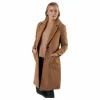 Olivia-Astrid Wool Coat Otw Brown
