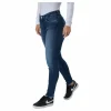 Onlblush Life Mid Sk Ank Raw R Dark Blue Denim