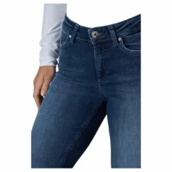 Onlblush Life Mid Sk Ank Raw R Dark Blue Denim