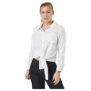 Onllecey Ls Knot Shirt Noos Cloud Dancer