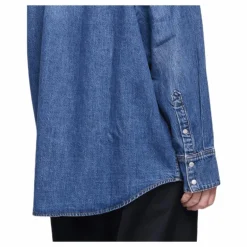 Oversized Foundation Shirt Blue
