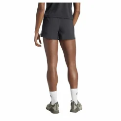 Pacer Training 3-Stripes Woven High-Rise Shorts Black / White