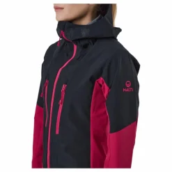 Pallas W Ii Warm Hybrid Jacket Cerise Pink - Black