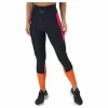 Paula High Waist 7/8 Tight Black-beetroot Purple-mandarin