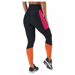 Paula High Waist 7/8 Tight Black-beetroot Purple-mandarin