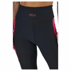 Paula High Waist 7/8 Tight Black-beetroot Purple-mandarin