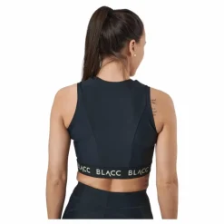 Power X Crop Top Black