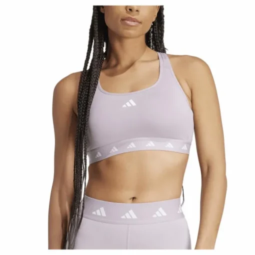 Powerreact Training Medium-Support Techfit Bra Preloved Fig
