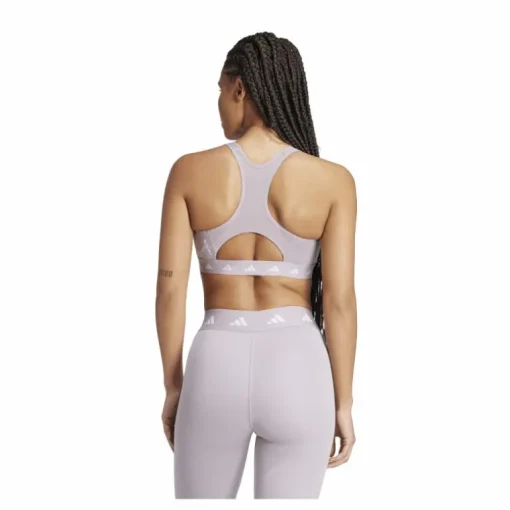 Powerreact Training Medium-Support Techfit Bra Preloved Fig