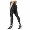 Print Mid-Rise Compression Tights W Black/Grey